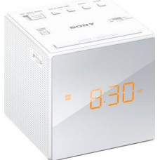 SONY ICFC1W.CED Ραδιο-Ρολογια White