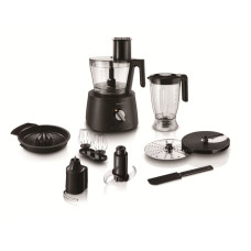 PHILIPS HR7776/90 Πολυμίξερ 1300W 3.4L Black με 12 Ταχύτητες & Αξεσουάρ