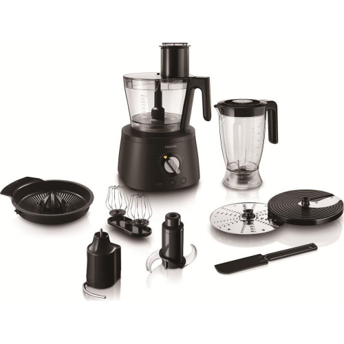 PHILIPS HR7776/90 Πολυμίξερ 1300W 3.4L Black με 12 Ταχύτητες & Αξεσουάρ PHILIPS HR7776/90 Πολυμίξερ 1300W 3.4L Black με 12 Ταχύτητες & Αξεσουάρ