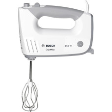 BOSCH MFQ36400 ErgoMixx Μίξερ Χειρός 450W White/Grey με Turbo & 5 Ταχύτητες BOSCH MFQ36400 ErgoMixx Μίξερ Χειρός 450W White/Grey με Turbo & 5 Ταχύτητες