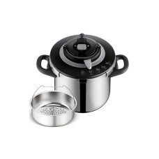 TEFAL Clipso+ Chef 10L (P4551531) Χύτρα Ταχύτητας Inox με 4 Προγράμματα & One-Hand Lid TEFAL Clipso+ Chef 10L (P4551531) Χύτρα Ταχύτητας Inox με 4 Προγράμματα & One-Hand Lid