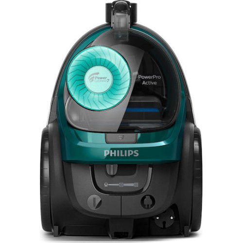 PHILIPS FC9555/09 Σκούπα Χωρίς Σακούλα 900W Green/Black με HEPA Φίλτρο PHILIPS FC9555/09 Σκούπα Χωρίς Σακούλα 900W Green/Black με HEPA Φίλτρο