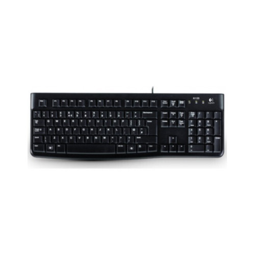 LOGITECH K120 USB Πληκτρολόγιο Full Size Black LOGITECH K120 USB Πληκτρολόγιο Full Size Black