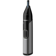 Philips NT3650/16 Nose Trimmer Series 3000 Κοπτική Μηχανή για Μύτη, Αυτιά & Φρύδια Silver/Black Philips NT3650/16 Nose Trimmer Series 3000 Κοπτική Μηχανή για Μύτη, Αυτιά & Φρύδια Silver/Black