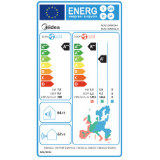 Midea All Easy Pro AEP2-24NXD6-I / AEP2-24NXD6-O Κλιματιστικό Inverter 24.000 BTU A+++/A+++ με Ιονιστή & Wi-Fi Midea All Easy Pro AEP2-24NXD6-I / AEP2-24NXD6-O Κλιματιστικό Inverter 24.000 BTU A+++/A+++ με Ιονιστή & Wi-Fi