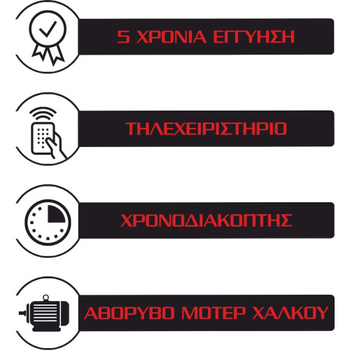 Morris MTF-16250 Ανεμιστήρας Πύργος 45W με Τηλεχειριστήριο Morris MTF-16250 Ανεμιστήρας Πύργος 45W με Τηλεχειριστήριο