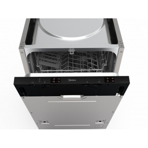 Midea MID45S120-ES Ημιεντοιχιζόμενο Πλυντήριο Πιάτων 45cm 10 Σερβίτσια Inox | AquaStop Midea MID45S120-ES Ημιεντοιχιζόμενο Πλυντήριο Πιάτων 45cm 10 Σερβίτσια Inox | AquaStop