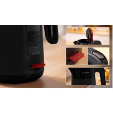 BOSCH TWK2M163 MyMoment Βραστήρας 1.7L 2400W Μαύρος BOSCH TWK2M163 MyMoment Βραστήρας 1.7L 2400W Μαύρος
