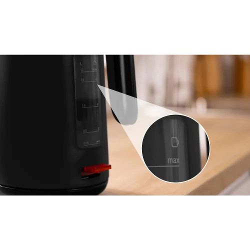 BOSCH TWK2M163 MyMoment Βραστήρας 1.7L 2400W Μαύρος BOSCH TWK2M163 MyMoment Βραστήρας 1.7L 2400W Μαύρος
