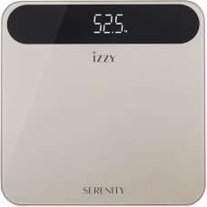 IZZY IZ-7013 Ζυγαριά Μπάνιου 180kg Γυάλινη LED
