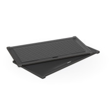 THERMOGATZ GS GRILL Πλάκα Μαντέμι 22x42 (03.313.227) Στενή Διπλής Όψης BBQ