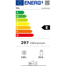 TCL RP456BLE0EE Ψυγειοκαταψύκτης Total No Frost 456L Light Inox TCL RP456BLE0EE Ψυγειοκαταψύκτης Total No Frost 456L Light Inox
