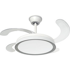 MORRIS MFS-48441 Ανεμιστήρας Οροφής 48” DC 25W με LED Φωτισμό & Τηλεχειριστήριο – Αναδιπλούμενα Πτερύγια