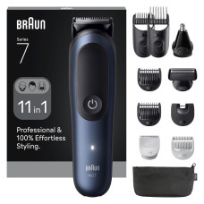 Braun AIO7540 All-in-One Κοπτική Μηχανή Προσώπου & Σώματος 11 σε 1 Blue