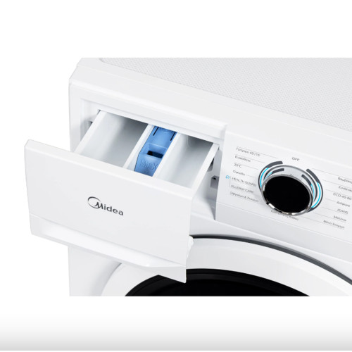 Midea MF110W80BA10/W-GR Πλυντήριο Ρούχων 8kg 1400rpm Inverter Λευκό | Ενεργειακή Κλάση A Midea MF110W80BA10/W-GR Πλυντήριο Ρούχων 8kg 1400rpm Inverter Λευκό | Ενεργειακή Κλάση A