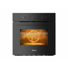 Midea MBO65M80M1-BK Εντοιχιζόμενος Φούρνος 70L Μαύρος | 9 Λειτουργίες | Υδρόλυση