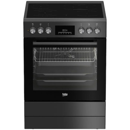BEKO FBM6730GA Ηλεκτρική Κουζίνα Κεραμική 60cm Black 72L BEKO FBM6730GA Ηλεκτρική Κουζίνα Κεραμική 60cm Black 72L