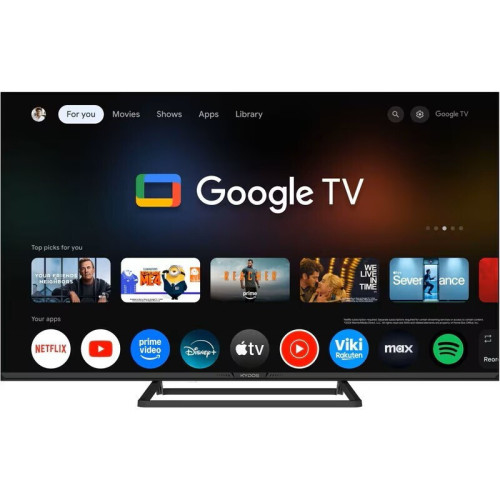 KYDOS K40GF22CQ00 40" QLED Full HD Google TV Smart Τηλεόραση με WiFi & Bluetooth KYDOS K40GF22CQ00 40" QLED Full HD Google TV Smart Τηλεόραση με WiFi & Bluetooth