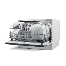 Midea MDWTT0602MW-W Mini Πλυντήριο Πιάτων Λευκό 6 Σερβίτσια 7 Προγράμματα Midea MDWTT0602MW-W Mini Πλυντήριο Πιάτων Λευκό 6 Σερβίτσια 7 Προγράμματα