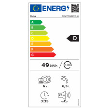 Midea MDWTT0602MW-W Mini Πλυντήριο Πιάτων Λευκό 6 Σερβίτσια 7 Προγράμματα Midea MDWTT0602MW-W Mini Πλυντήριο Πιάτων Λευκό 6 Σερβίτσια 7 Προγράμματα