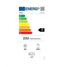 Bronxi BX-1510 CR Ψυγείο Δίπορτο Υ147xΠ55xΒ58.5εκ. CREME Bronxi BX-1510 CR Ψυγείο Δίπορτο Υ147xΠ55xΒ58.5εκ. CREME