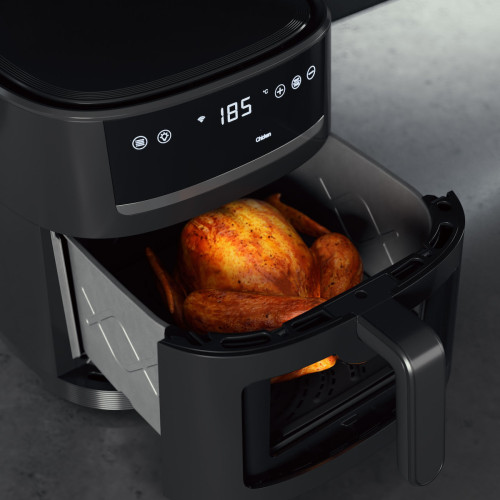 Rohnson R-2834 SmartChef XL Wi-Fi Φριτέζα Αέρος 8L 1800W Μαύρη Rohnson R-2834 SmartChef XL Wi-Fi Φριτέζα Αέρος 8L 1800W Μαύρη
