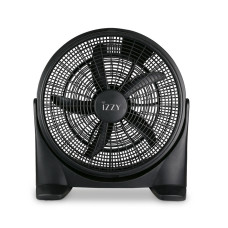 Izzy IZ-9034 Ανεμιστήρας Box Fan 100W 50cm Μαύρος