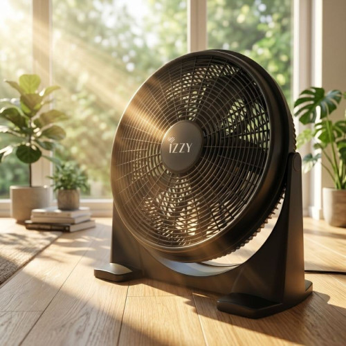 Izzy IZ-9034 Ανεμιστήρας Box Fan 100W 50cm Μαύρος Izzy IZ-9034 Ανεμιστήρας Box Fan 100W 50cm Μαύρος