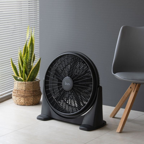 Izzy IZ-9034 Ανεμιστήρας Box Fan 100W 50cm Μαύρος Izzy IZ-9034 Ανεμιστήρας Box Fan 100W 50cm Μαύρος