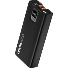 Crystal Audio PBK7K Power Bank 20000mAh 20W με Θύρα USB-A και 2 Θύρες USB-C Power Delivery / Quick Charge 3.0 Μαύρο