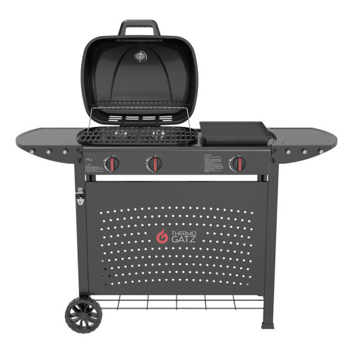 THERMOGATZ GS GRILL 2+PLANCHA 03.313.435 Ψησταριά Υγραερίου 2 Καυστήρων 8.5kW με Μαντεμένια Plancha THERMOGATZ GS GRILL 2+PLANCHA 03.313.435 Ψησταριά Υγραερίου 2 Καυστήρων 8.5kW με Μαντεμένια Plancha