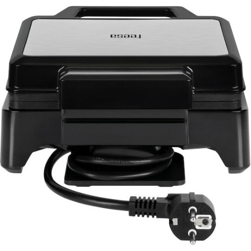 Teesa TSA3237 Βαφλιέρα 1600W με Αντικολλητικές Πλάκες Μαύρη Teesa TSA3237 Βαφλιέρα 1600W με Αντικολλητικές Πλάκες Μαύρη