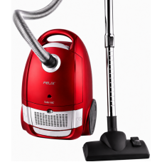 Felix FVC-8005/RD Turbo VAC Ηλεκτρική Σκούπα με Σακούλα 800W 5L HEPA